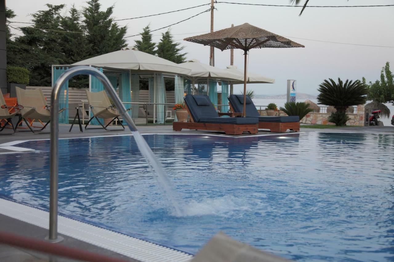 Evvoiki Akti Hotel Politika Bagian luar foto